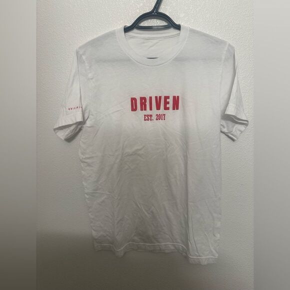 Driven White T-Shirt - Picture 1 of 4